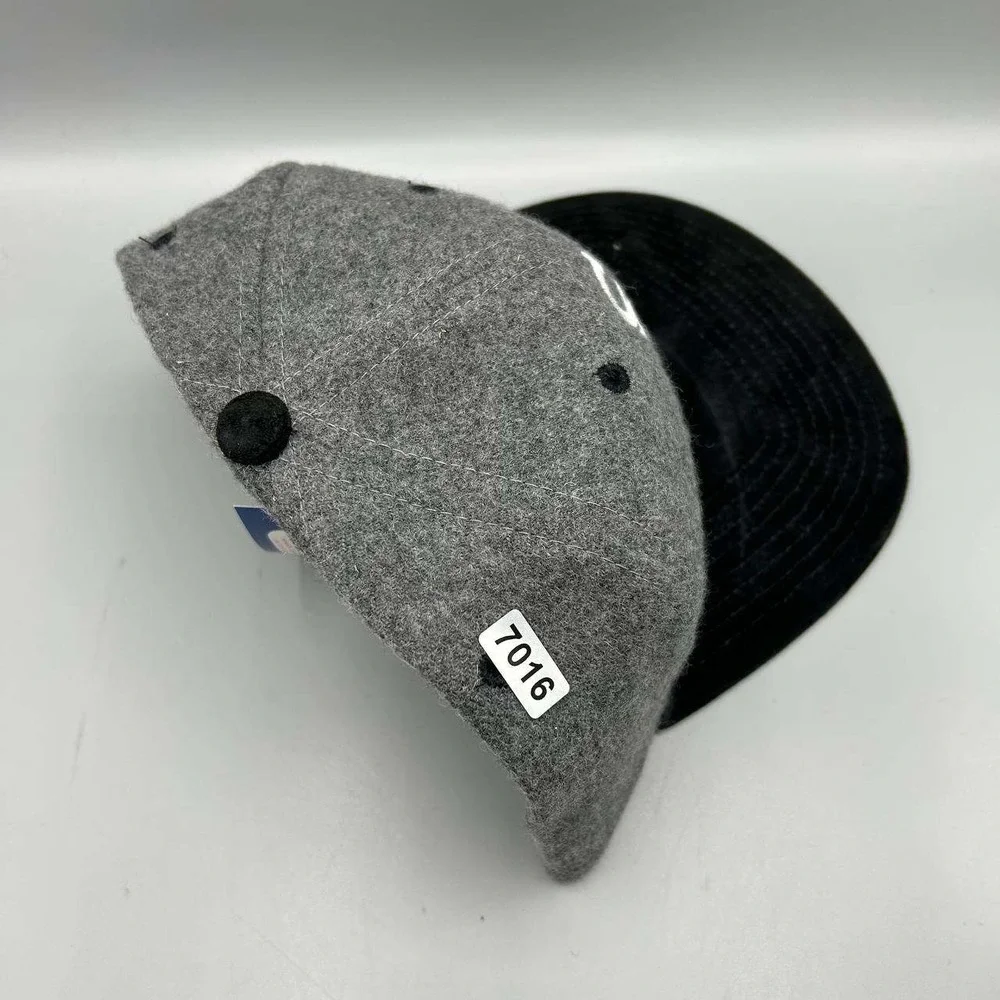 Vintage Chicago White Sox Hat Men Wool Suede Twins Enterprise Strap Back Cap New